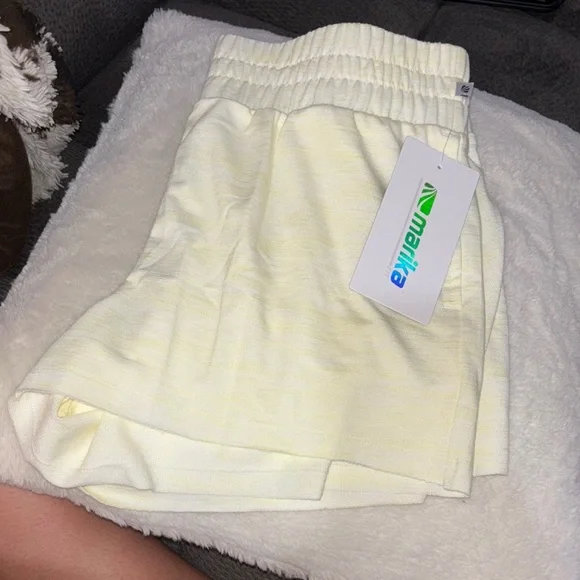 Yellow Women's Shorts - Picture 5 of 5